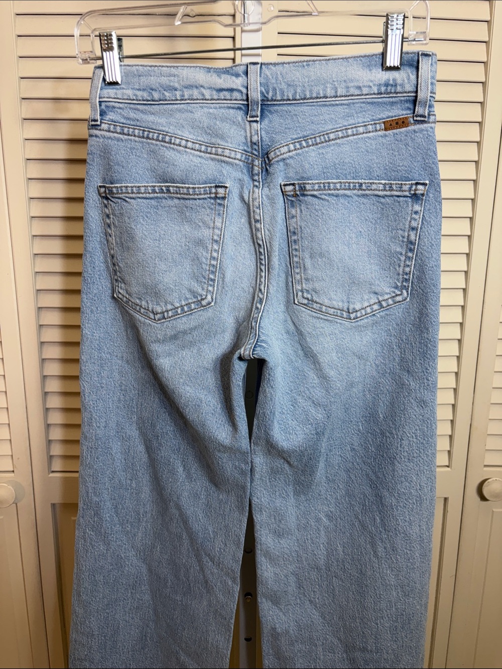 AYR Light Blue The Secret Sauce Wide-Leg Jeans Size 26 - Picture 8 of 12